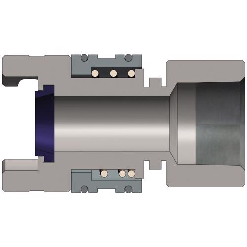 4PF6-S Dual-Lock™ P-Series Thor Interchange Female Thread Coupler 4PF6-S 303 Stainless Steel Dual-Lock™ P-Series Thor Interchange Female Thread Coupler